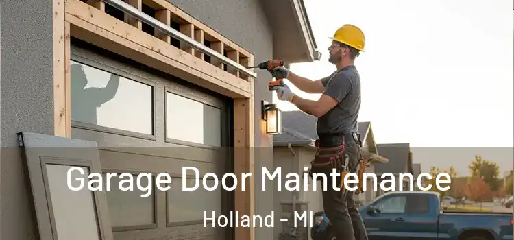 Garage Door Maintenance Holland - MI