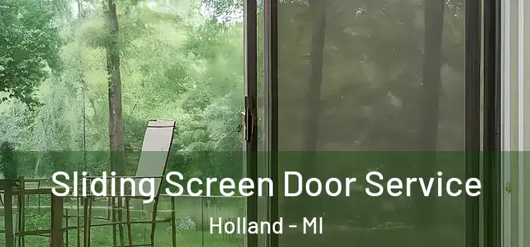 Sliding Screen Door Service Holland - MI